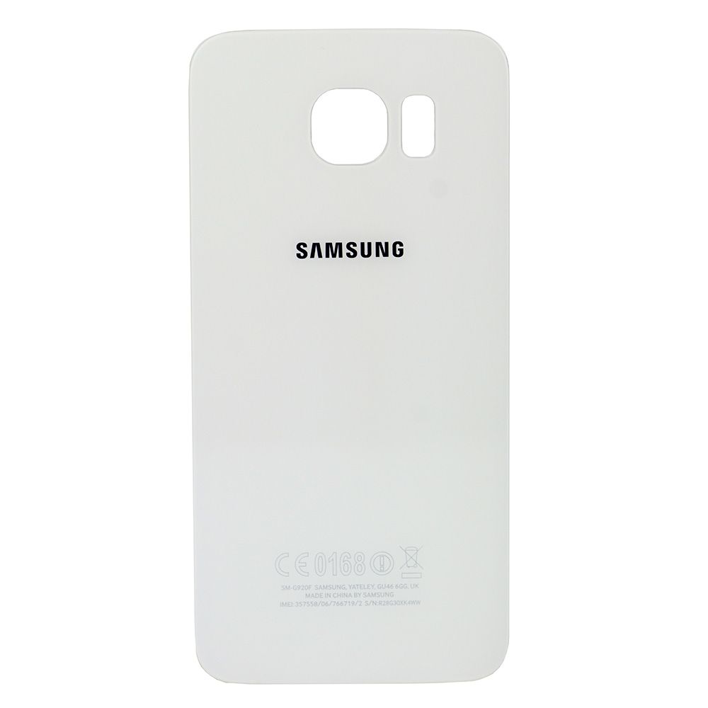 Samsung Galaxy S6 (SM-G920F) Baksida Vit