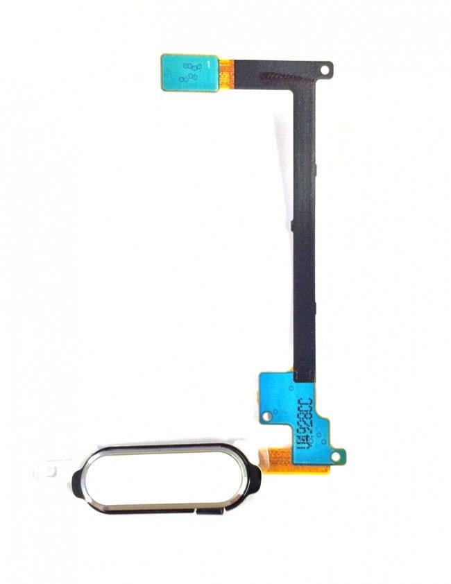Samsung Galaxy Note 4 (SM-N910F) Hemknapp med Flex Kabel Vit