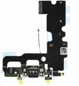 iPhone 7, Lightning connector flex cable, black