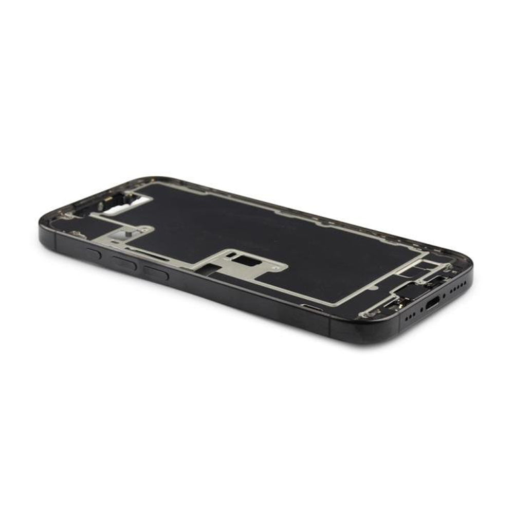 Middle Frame With Power And Volume Button (US Version) For iPhone 16 Pro Black Titanium Pulled