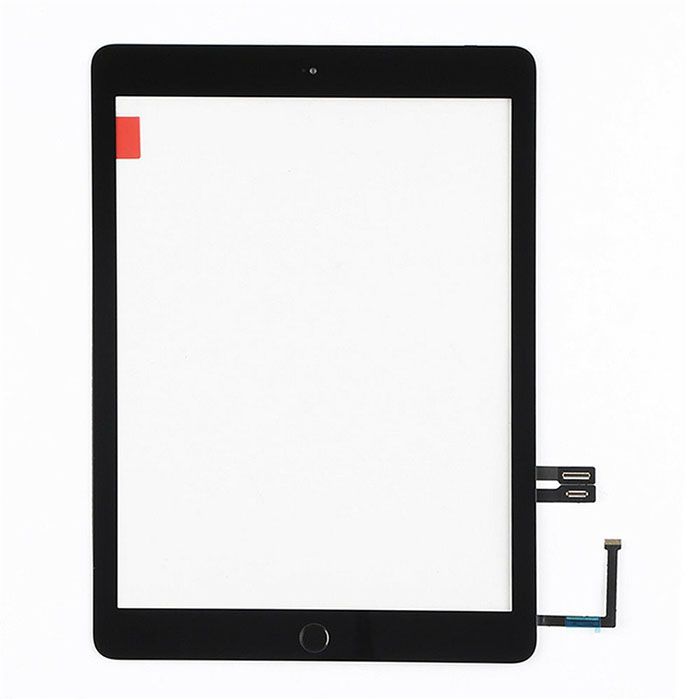 iPad 6th Gen 9.7 glass screen+homebutton, Original Pop black