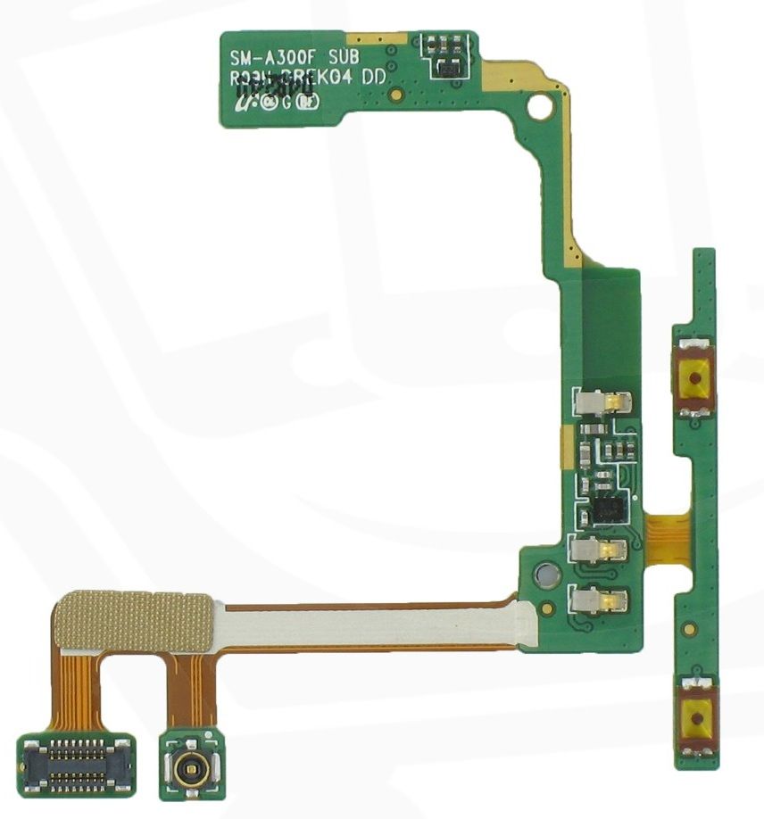 Samsung Galaxy A3 Flex cable for volume button + microphone