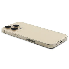 Rear Housing Assembly with small parts (US Version) Compatible for iPhone 14 Pro Gold Pulled