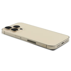 Rear Housing with small parts (US Version) For iPhone 14 Pro Gold Pulled