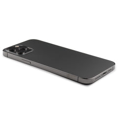 Rear Housing with small parts (EU Version) For iPhone 12 Pro Max Black Pulled B