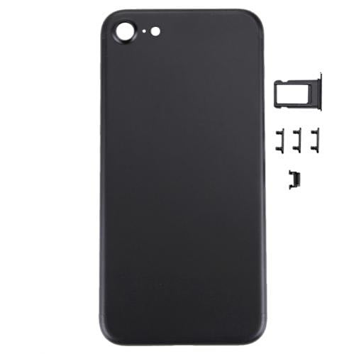 Baksida med sidoknappar och simkortshållare (Svart) - iPhone 7